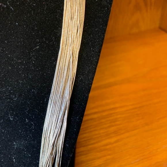 Liquid Silver necklace Sterling Silver - Picture 4 of 4